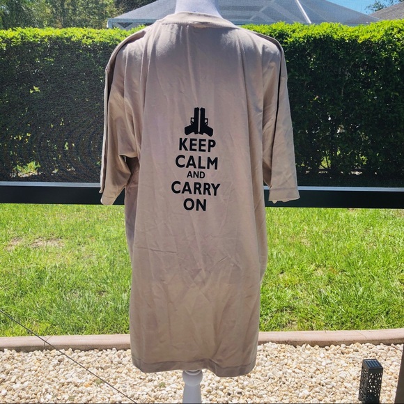 SOLD!⭐️NWT Mens Keep Calm Tee!⭐️ - Picture 6 of 6